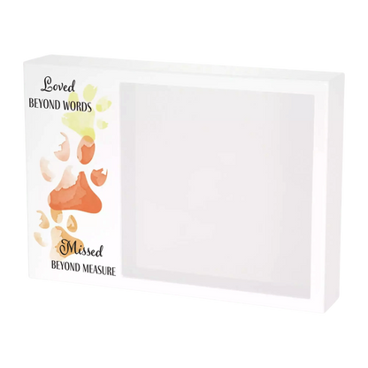 Shadowbox Remembrance Pet Urn