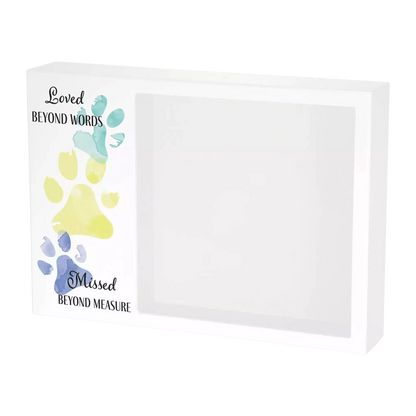 Shadowbox Remembrance Pet Urn