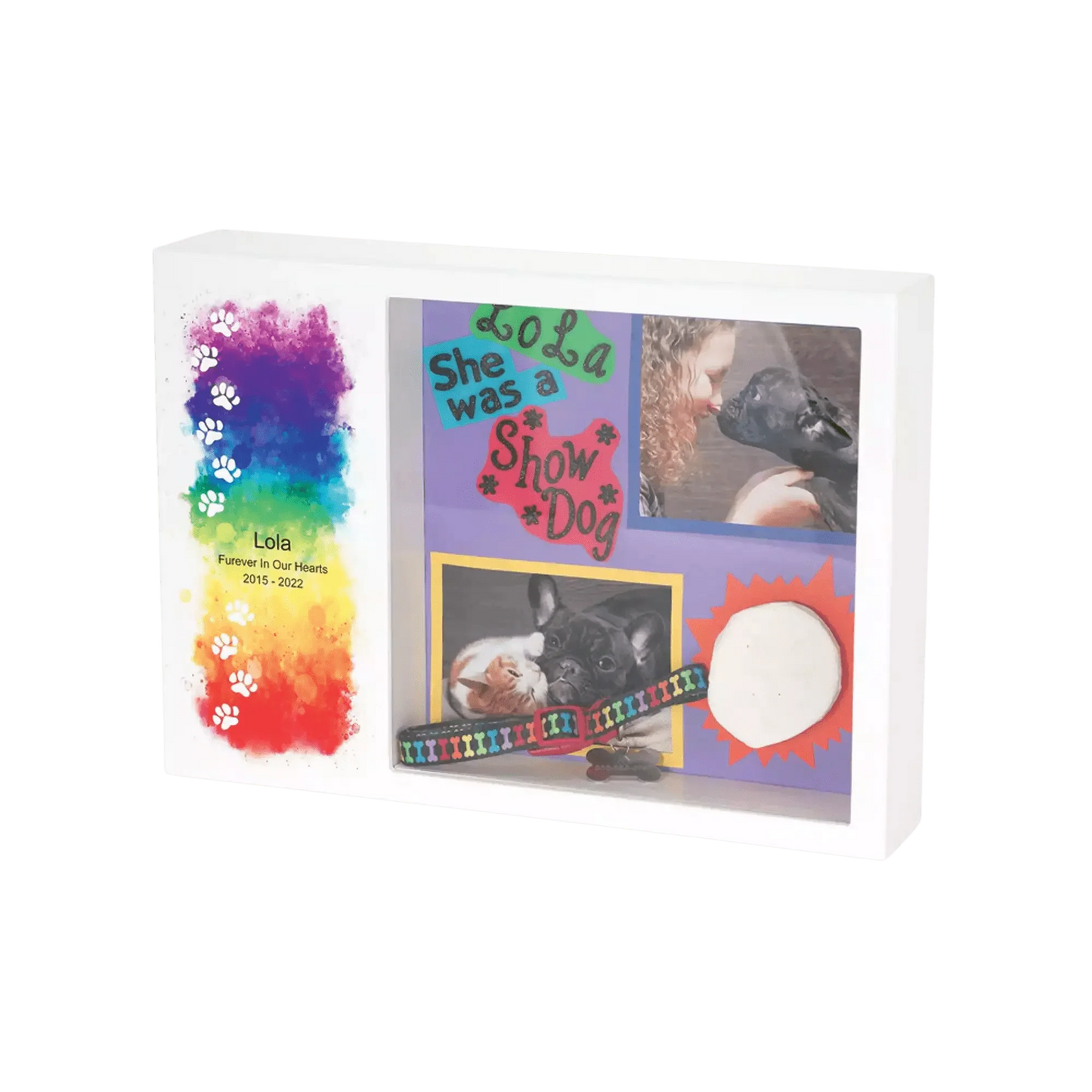Shadowbox Remembrance Pet Urn