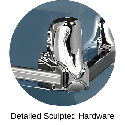 Detailed Sculpted Hardware Of Titan Orion Series Casket