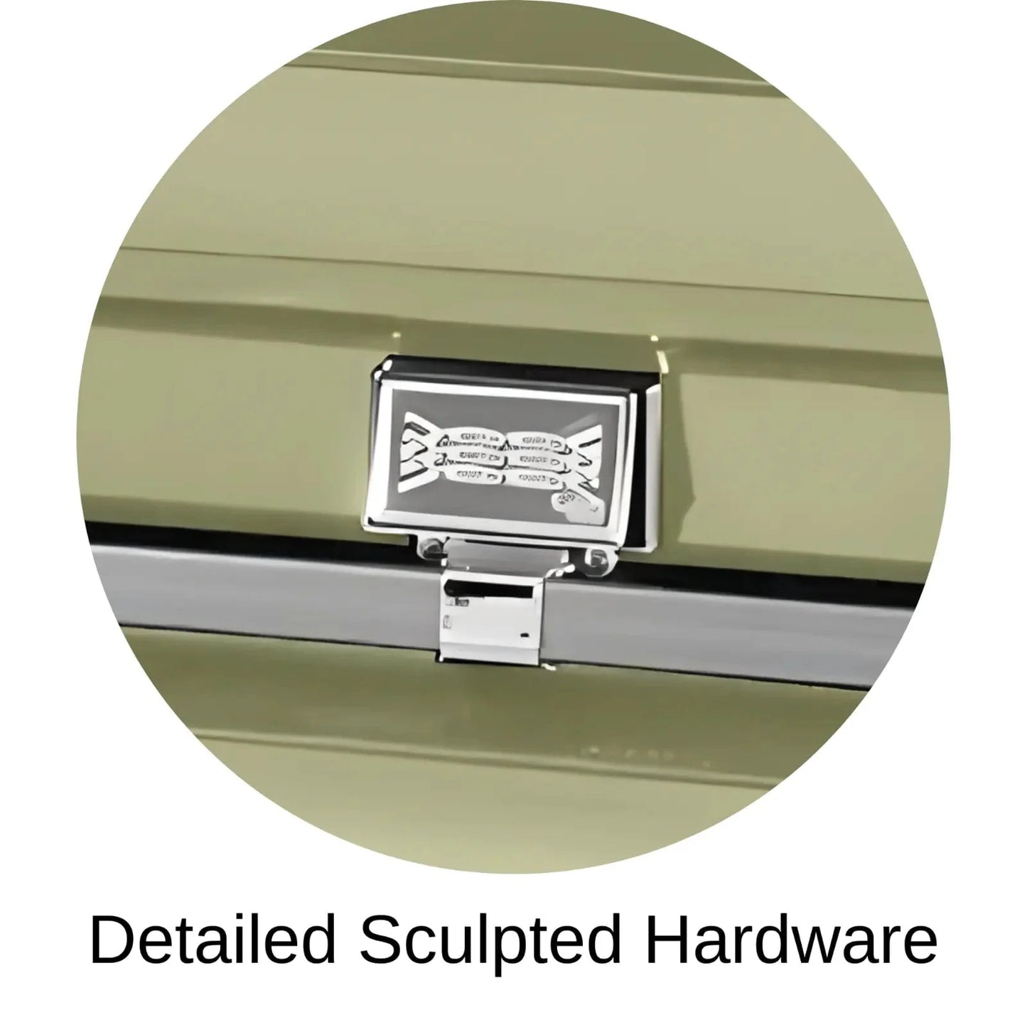 Atlas XL | Soft Yellow Steel Oversize Casket with White Interior