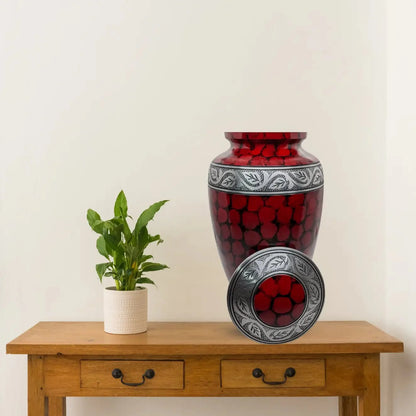 Cremation Urn - Red