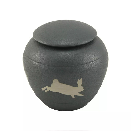 Silhouette Rabbit Pet Urn