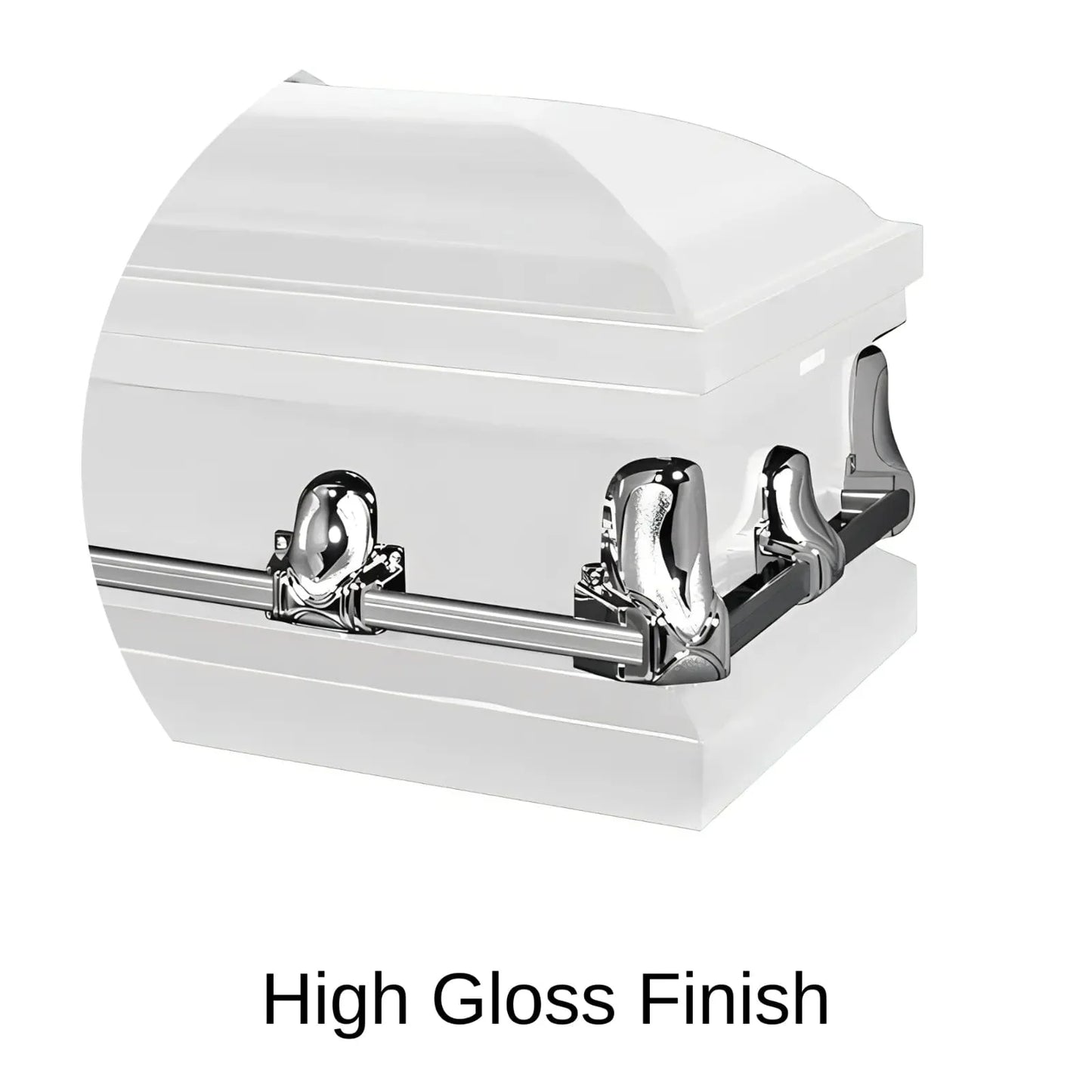 High Gloss Finish Of Titan Orion Series Casket