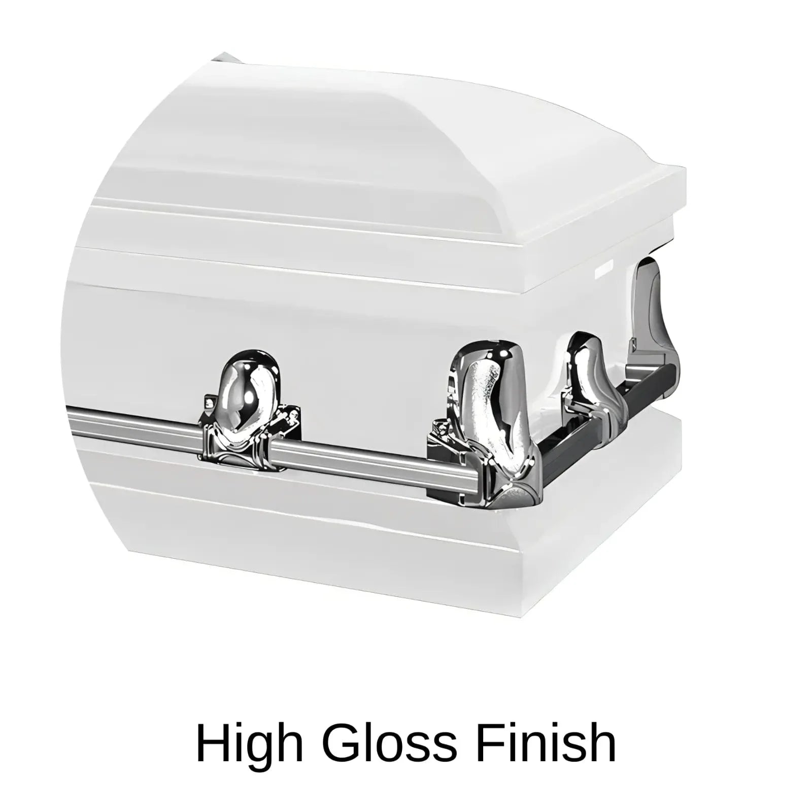 High Gloss Finish Of Titan Orion Series Casket