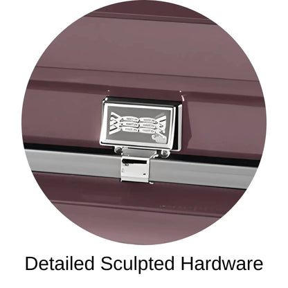 Detailed Sculpted Hardware Of Titan Atlas XL Series Casket 