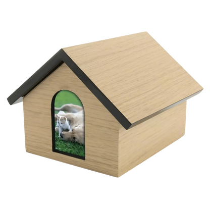 Pet House Tan Pet Urn
