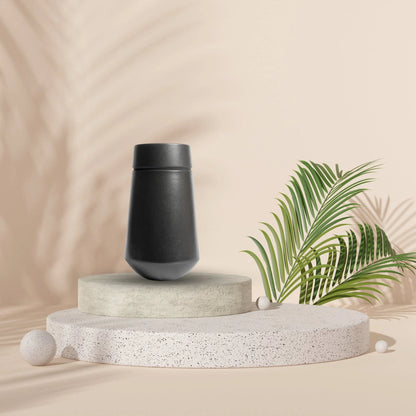 Aegis Ceramic Urn |  Charcoal Keepsake Urn