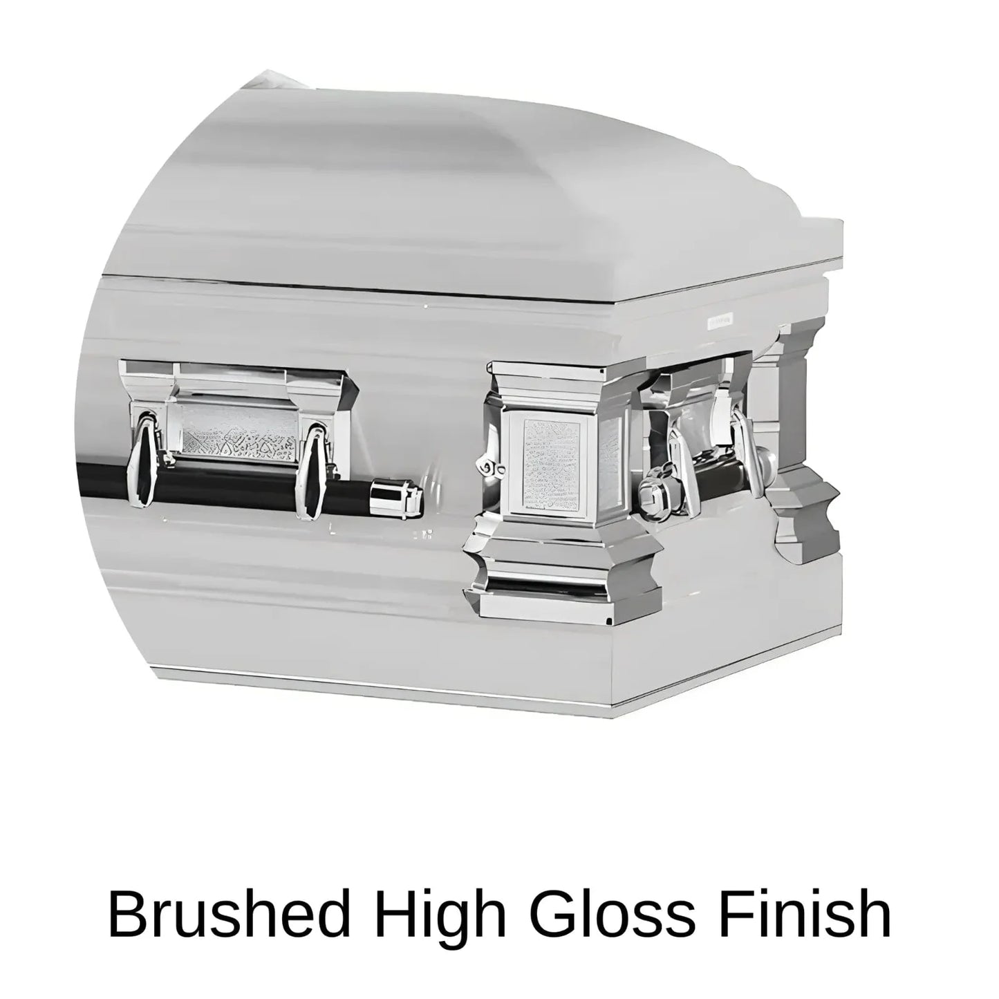 Brushed High Gloss Finish Of Titan Era Series Casket 