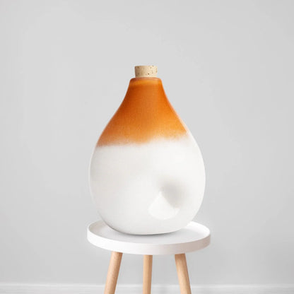 Solstice X Esque Studio |  Billow Red-Orange Adult Urn