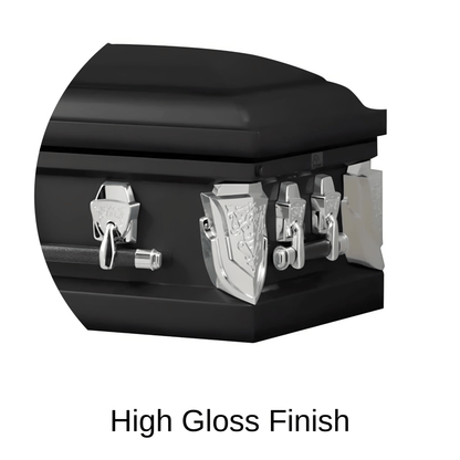High Gloss Finish Of Titan Cambridge Series Casket 