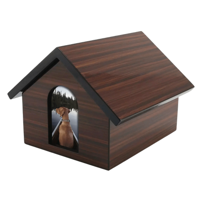 Pet House Brown Pet Urn