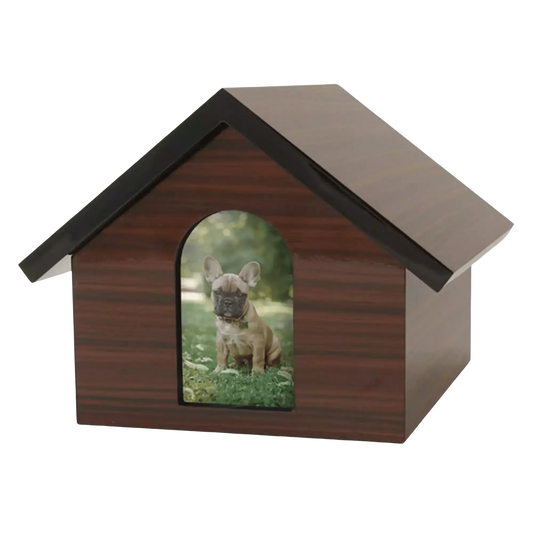 Pet House Brown Pet Urn