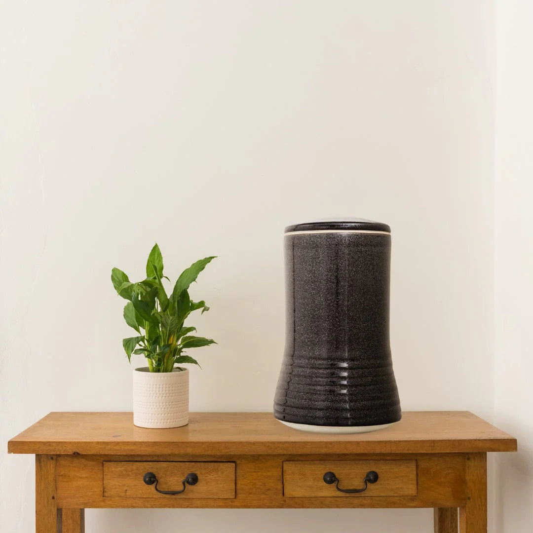 Solstice X Culp Pottery | Para Black Adult Urn