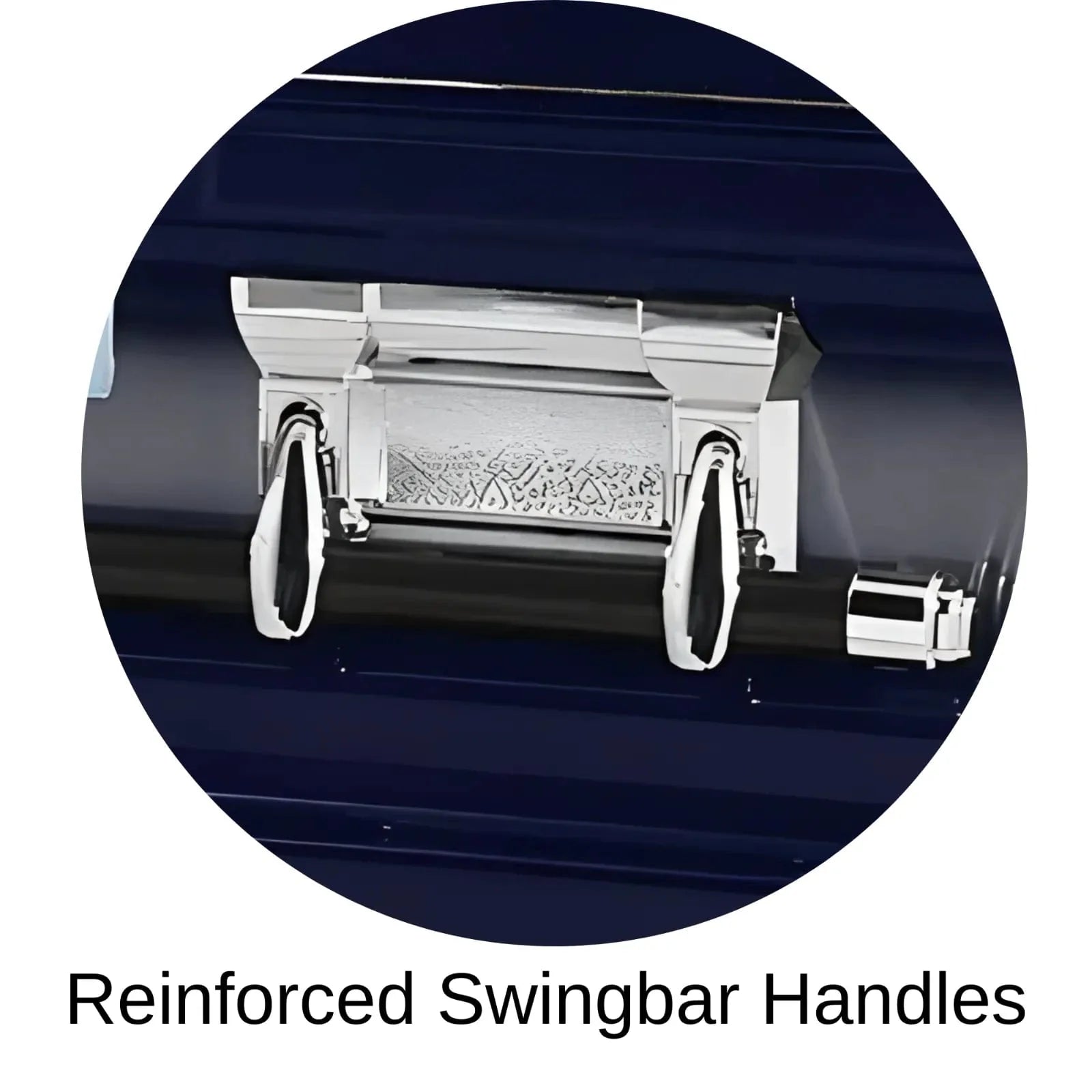 Reinforced Swingbar handles of Titan Casket Era Series Casket