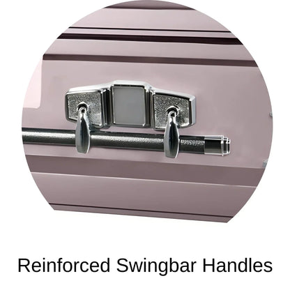 Reinforced Stationary Handles Of Titan Atlas XL Series Casket 