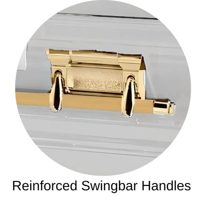 Reinforced Swingbar handles of Titan Casket Era Series Casket
