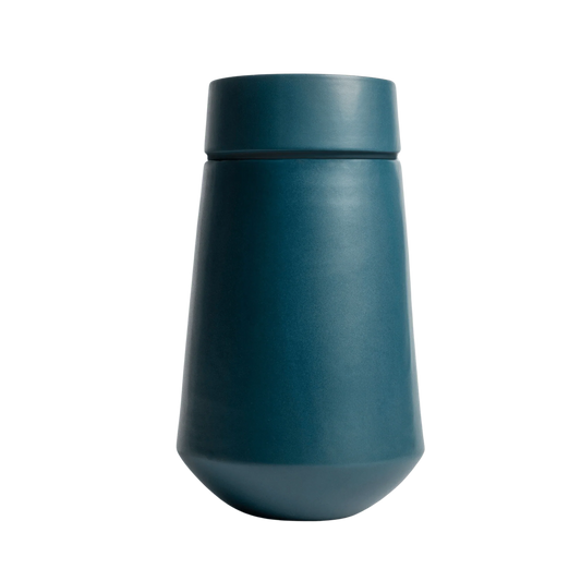 Aegis Ceramic Urn | Teal Adult Urn