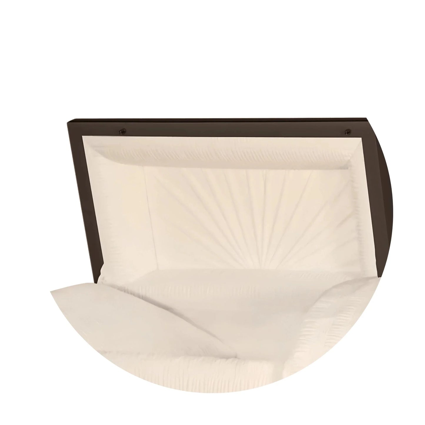 Jupiter XL | Bronze Steel Oversize Casket with Rosetan Interior | 28", 29", 33", 36"