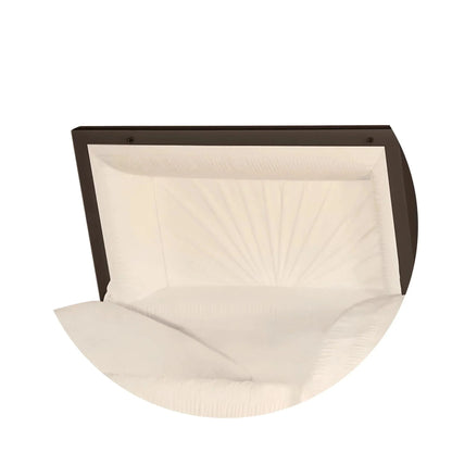 Everest Extra Long 7'2" | Bronze Steel Oversize Casket with Rosetan Interior | 28", 33"