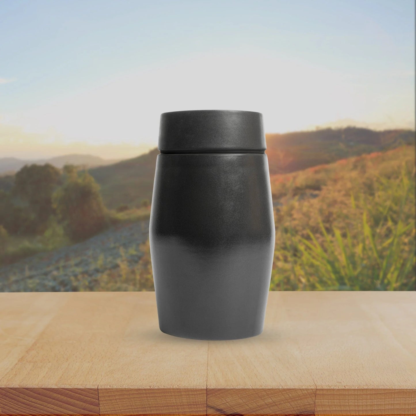 Epoch Ceramic Urn | Charcoal Adult Urn