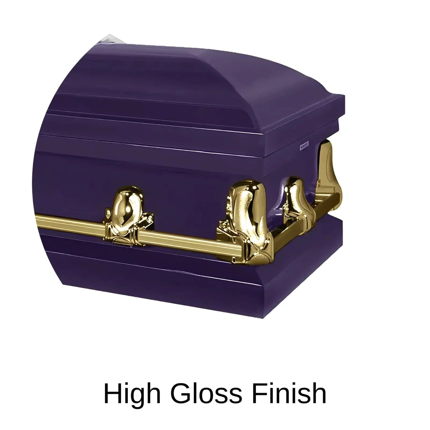 High Gloss Finish Of Titan Orion Series Casket