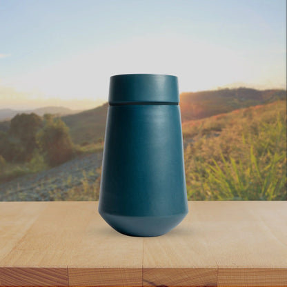 Aegis Ceramic Urn | Teal Adult Urn
