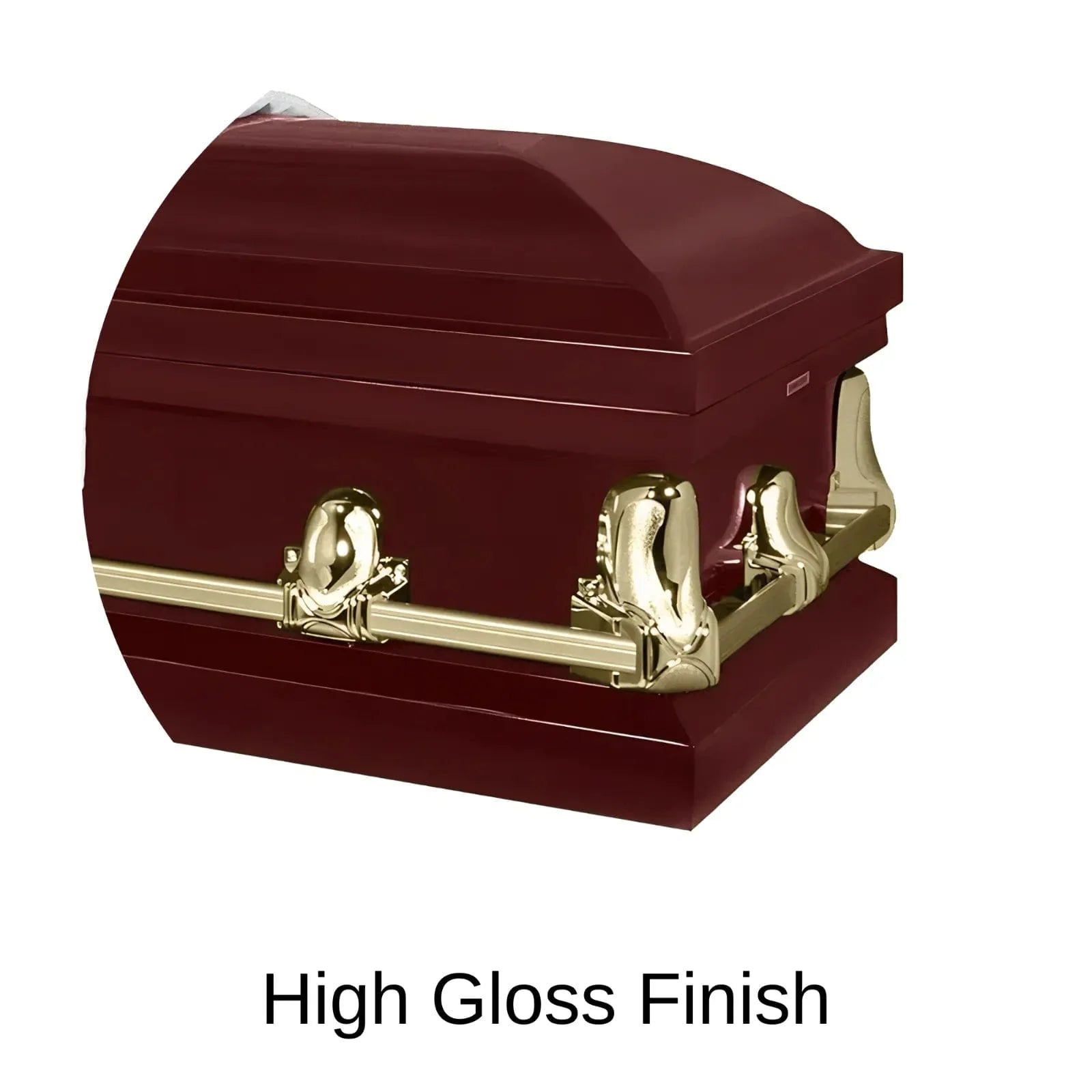 High Gloss Finish Of Titan Orion Series Casket