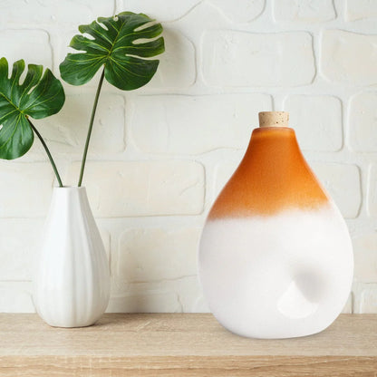 Solstice X Esque Studio |  Billow Red-Orange Adult Urn