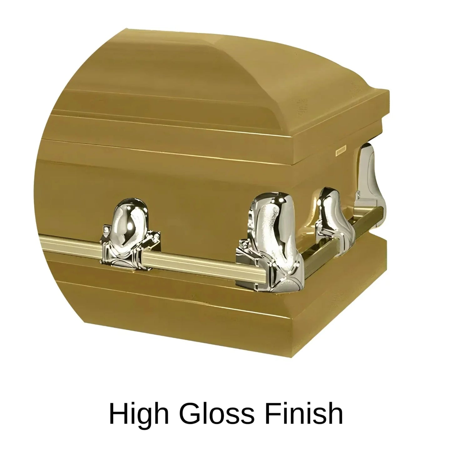 High Gloss Finish Of Titan Orion Series Casket