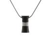 Hour Glass Onyx Pendant