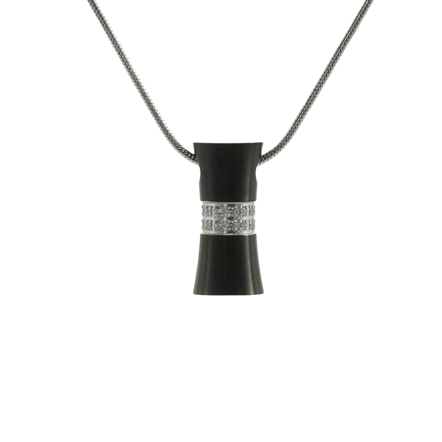Hour Glass Onyx Pendant