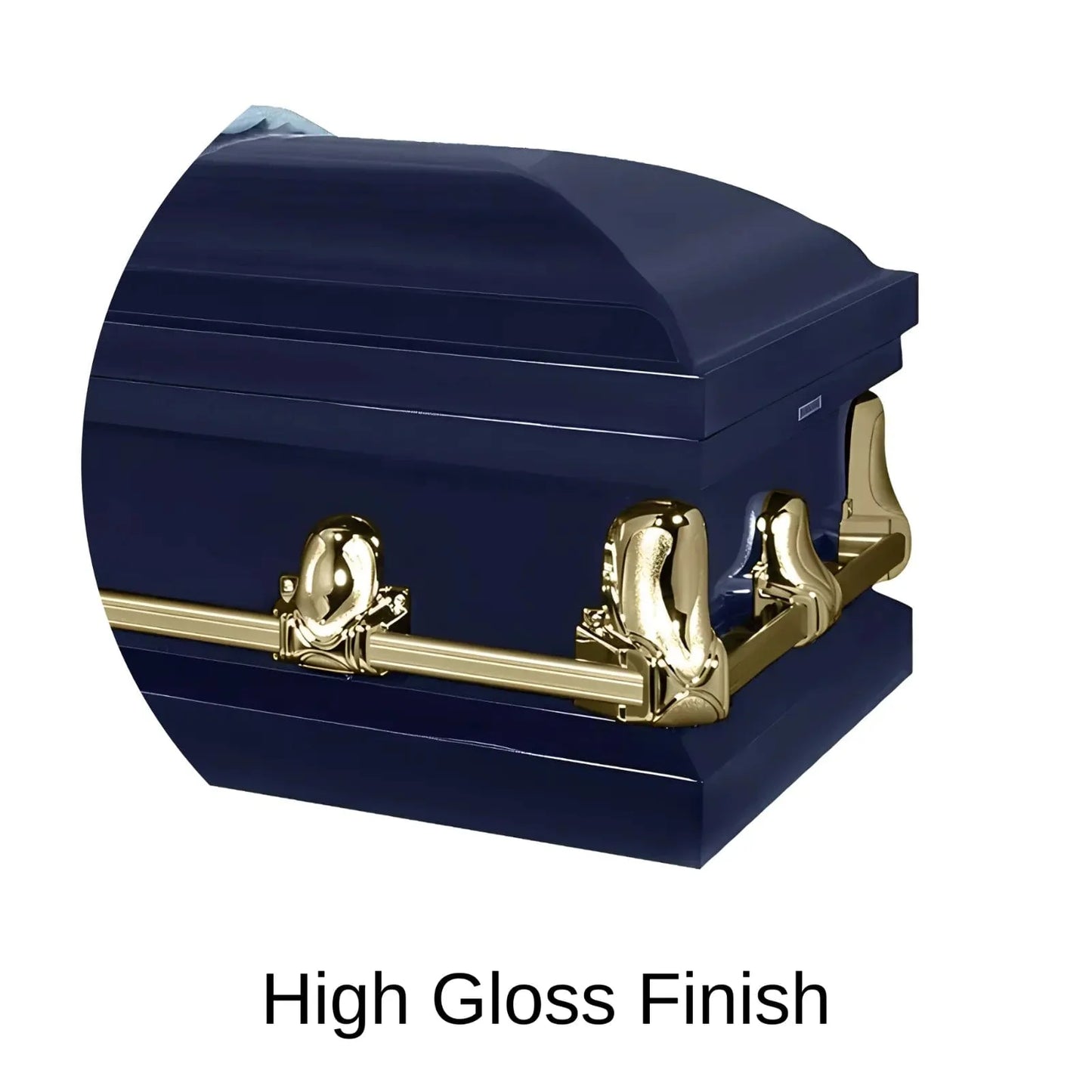 High Gloss Finish Of Titan Orion Series Casket