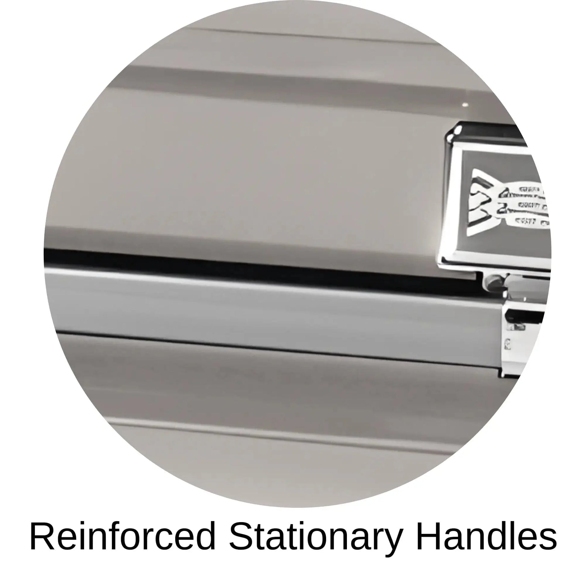 Reinforced Stationary Handles Of Titan Atlas XL Series Casket 
