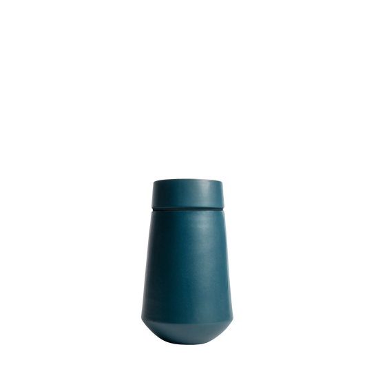 Aegis Ceramic Urn |  Teal Keepsake Urn