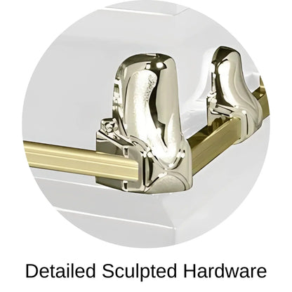 Detailed Sculpted Hardware Of Titan Orion Series Casket