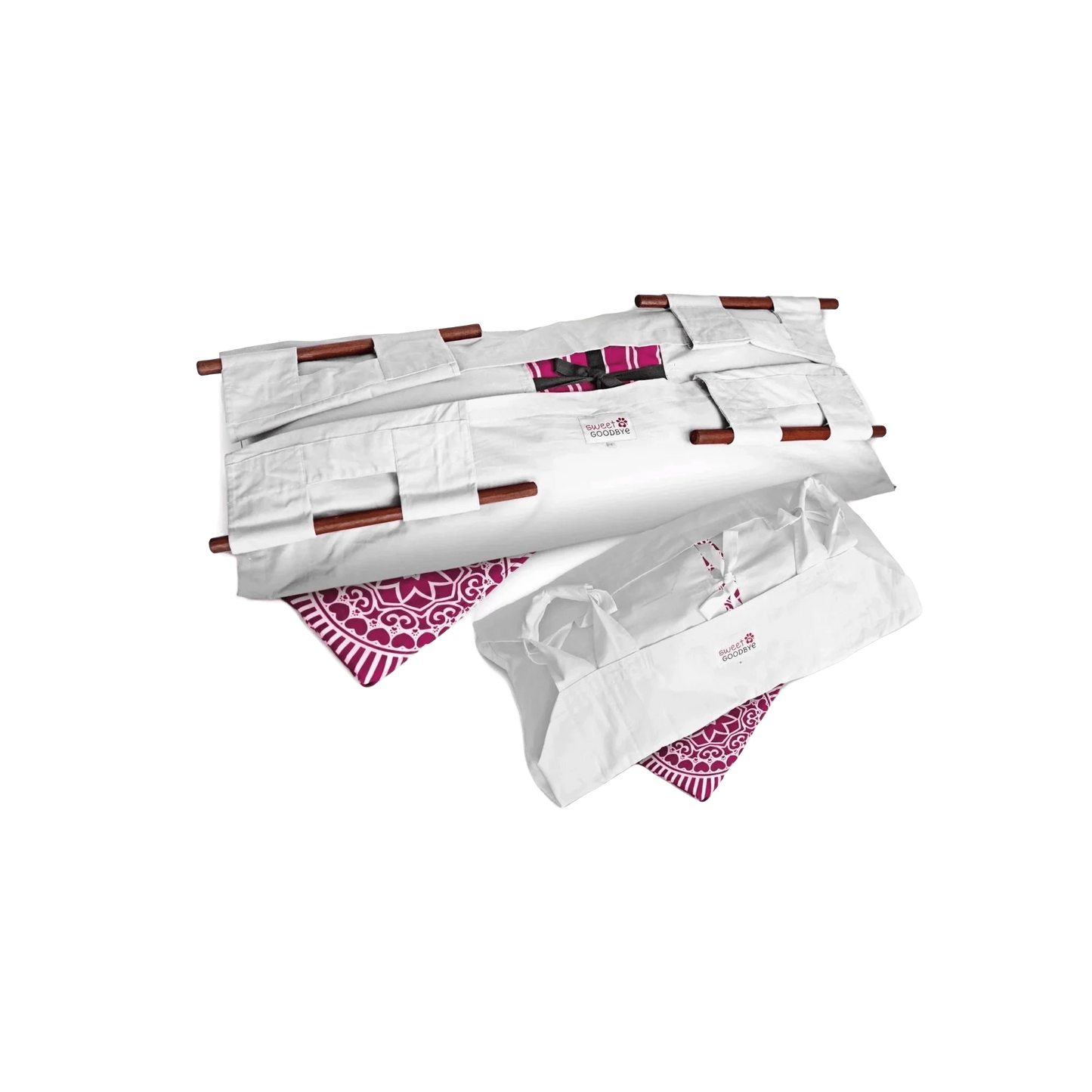 Sweet Goodbye Classic COCOON® | White with Pink