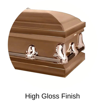 High Gloss Finish Of Titan Orion Series Casket