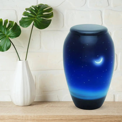 Hand Painted Urns - Starry Nights