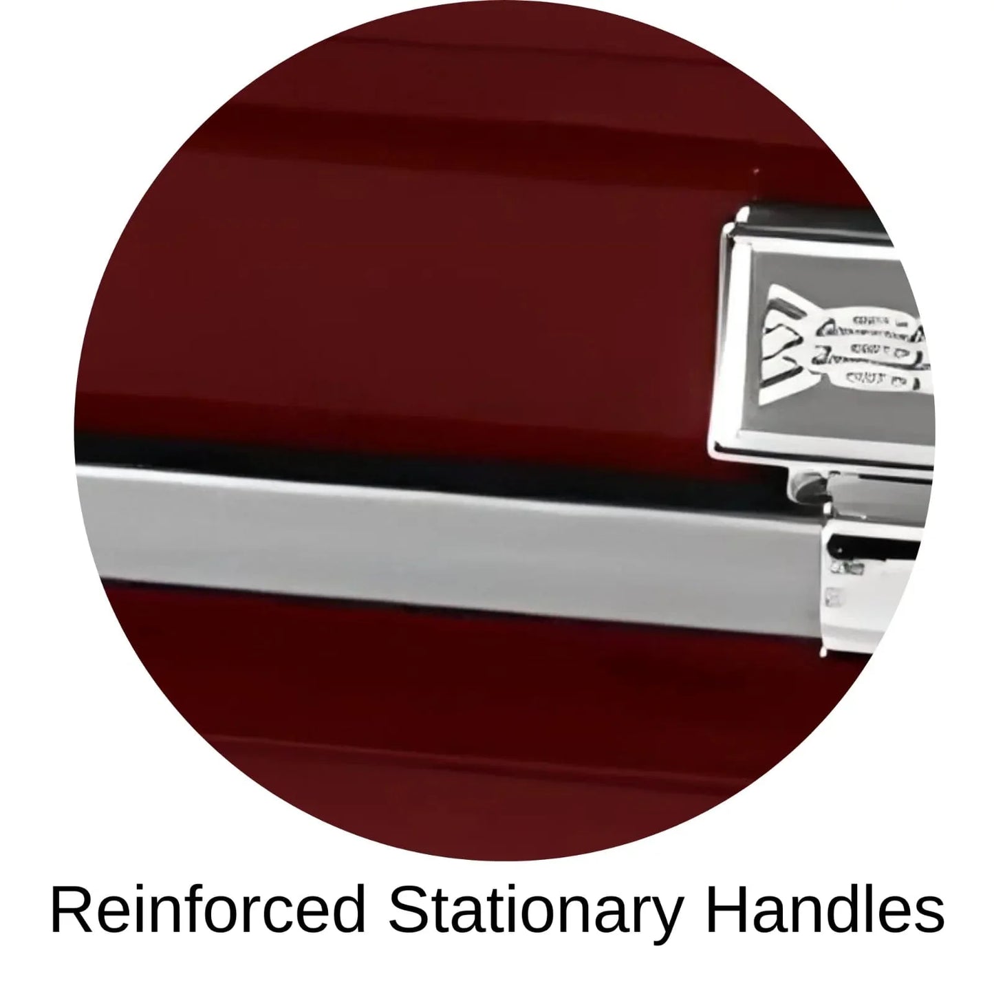 Reinforced Stationary Handles Of Titan Atlas XL Series Casket 