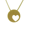 Bronze Eternity Heart Pendant