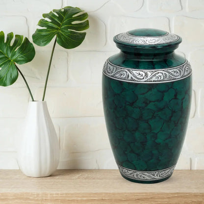 Cremation Urn - Green