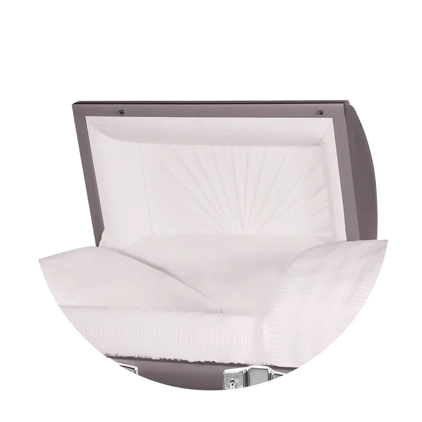 Jupiter XL | Orchid Steel Oversize Casket with Pink Interior | 28", 29", 33", 36"