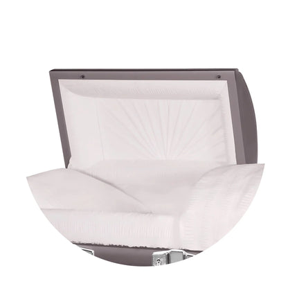 Jupiter XL | Orchid Steel Oversize Casket with Pink Interior | 28", 29", 33", 36"