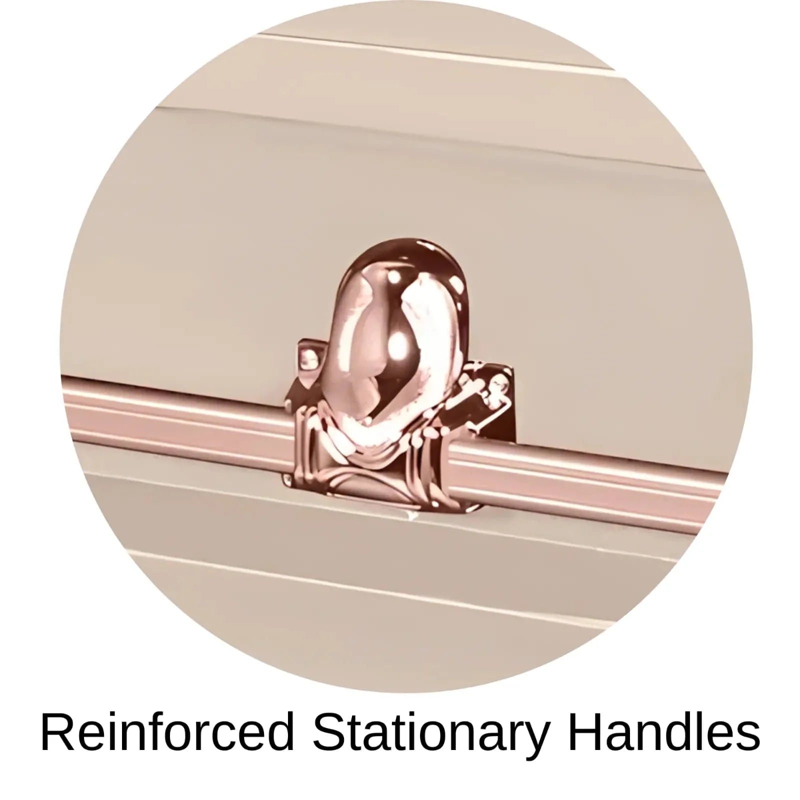 Reinforced Stationary Handles Of Titan Orion Series Casket