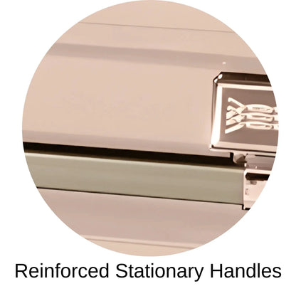 Reinforced Stationary Handles Of Titan Atlas XL Series Casket 