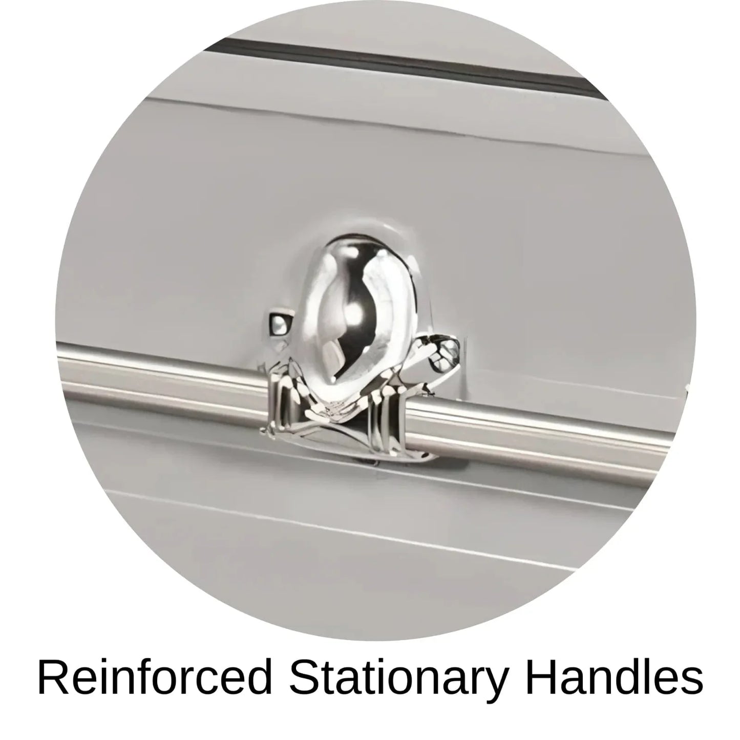 Reinforced Stationary Handles Of Titan Orion Series Casket