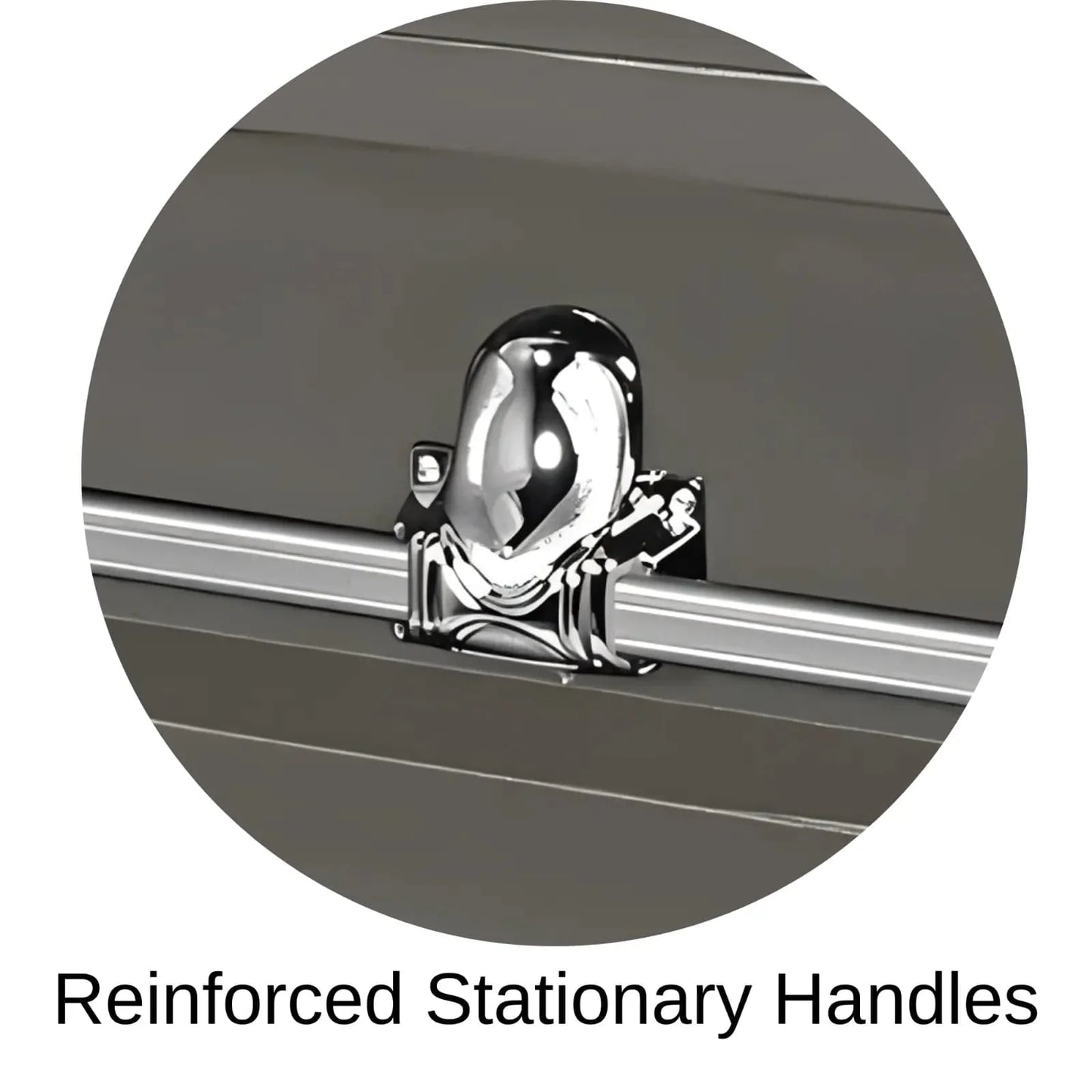 Reinforced Stationary Handles Of Titan Orion Series Casket