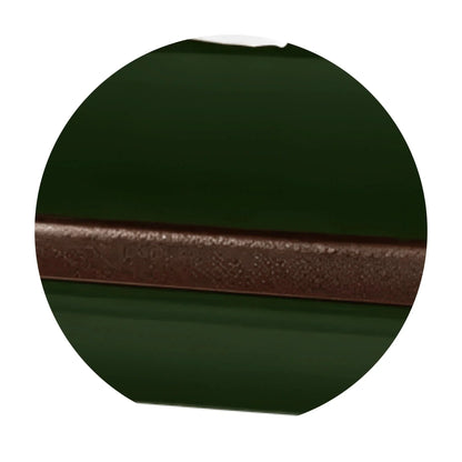 Everest Extra Long 7'2" | Green Steel Oversize Casket | 28", 33"