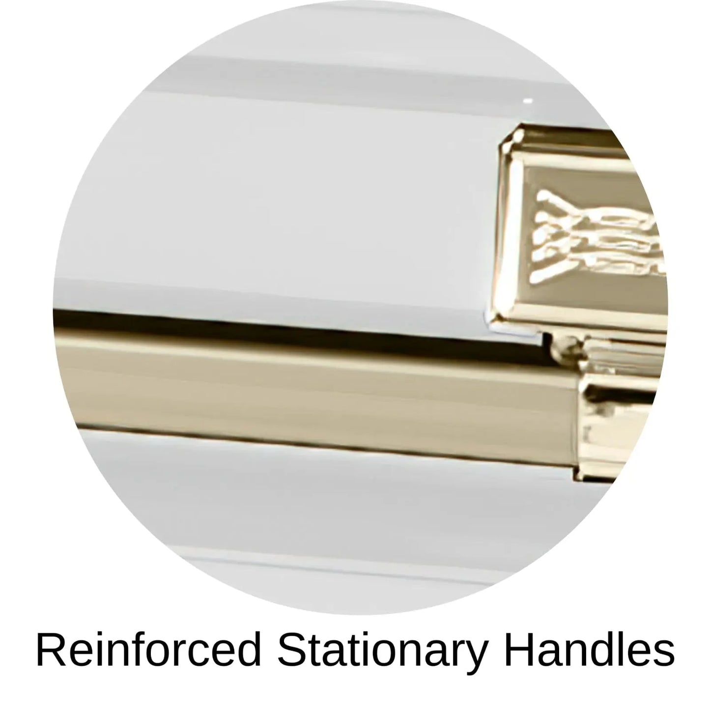 Reinforced Stationary Handles Of Titan Atlas XL Series Casket 